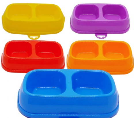 Plastik Ikili Mama Kabı 2x250 Ml